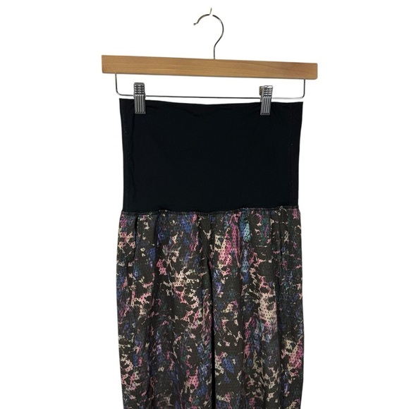 Lululemon Women’s Om Mesh Jogger Pants Floral Sport Black Multi Size 2 - Picture 12 of 16